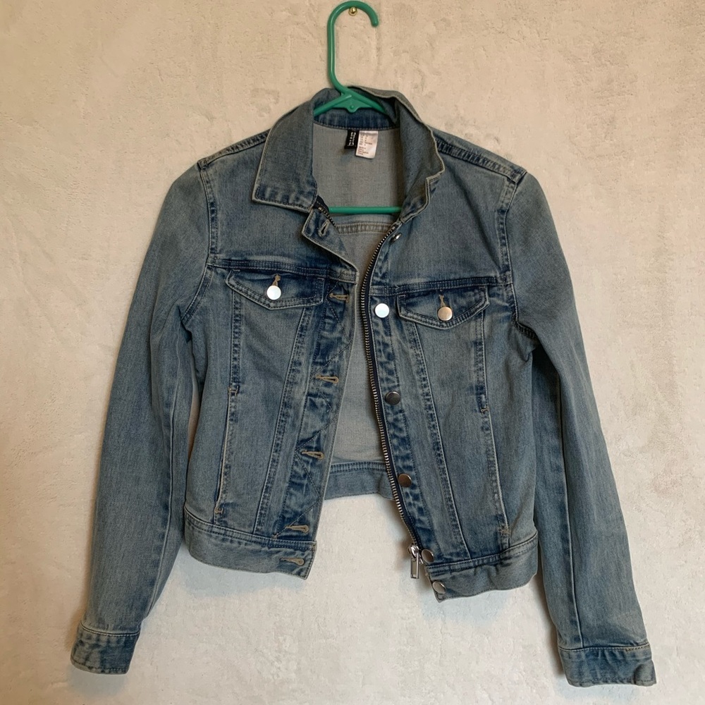 COPY - H&M Denim Jacket with Zipper